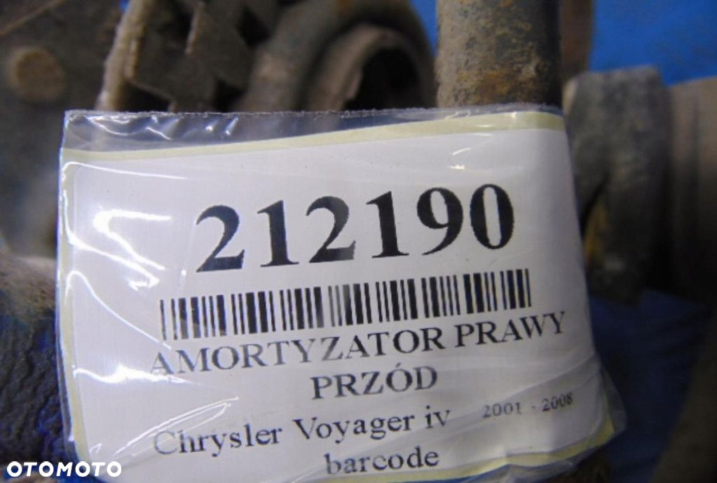 CHRYSLER VOYAGER IV 2.8D AMORTYZATOR PRAWY PRZÓD - 5
