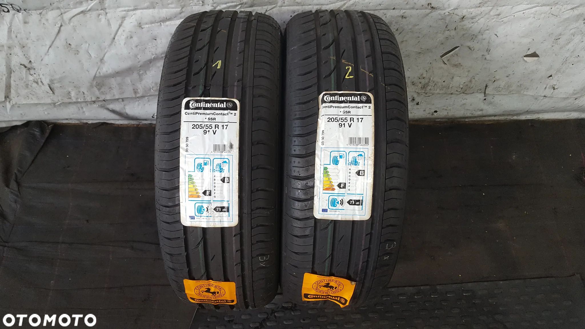 OPONY LETNIE 205/55R17 CONTINENTAL CONTIPREMIUM CONTACT TM2 RSC LATO 2SZT PARA - 1