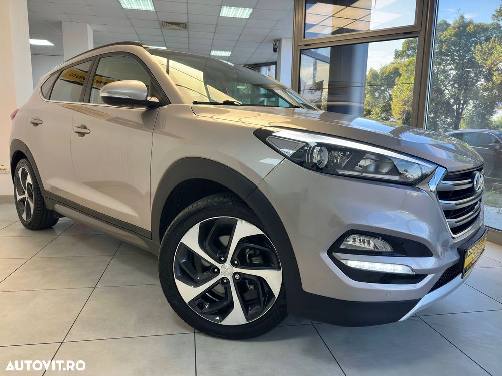 Hyundai Tucson blue 1.7 CRDi 2WD DCT Premium