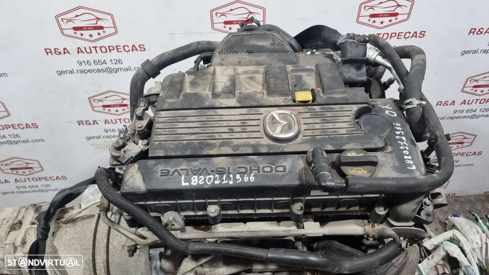 Motor Completo Mazda MX5 MX-5 1.8I 16V Ref L8 L823 - 2