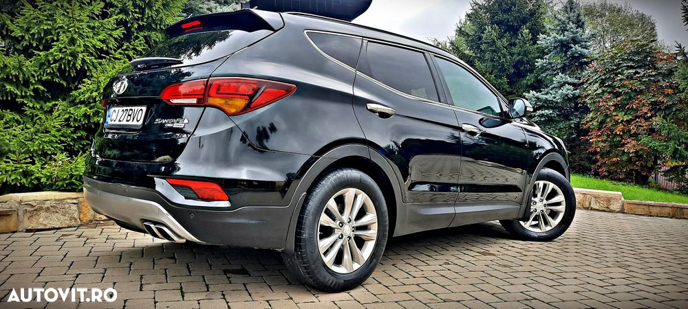 Hyundai Santa Fe blue 2.0 CRDI 4WD Premium - 4