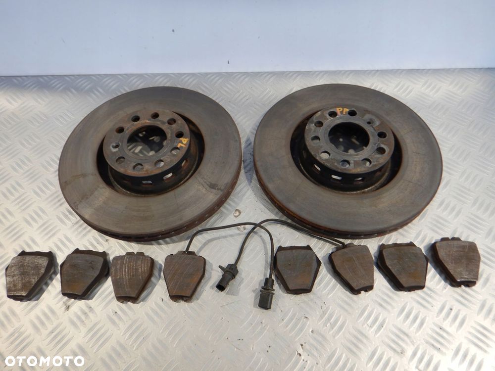 Tarcze KLOCKI hamulcowe przód VW Phaeton 2002-2016 3,2 V6 VR6 BENZYNA - 1