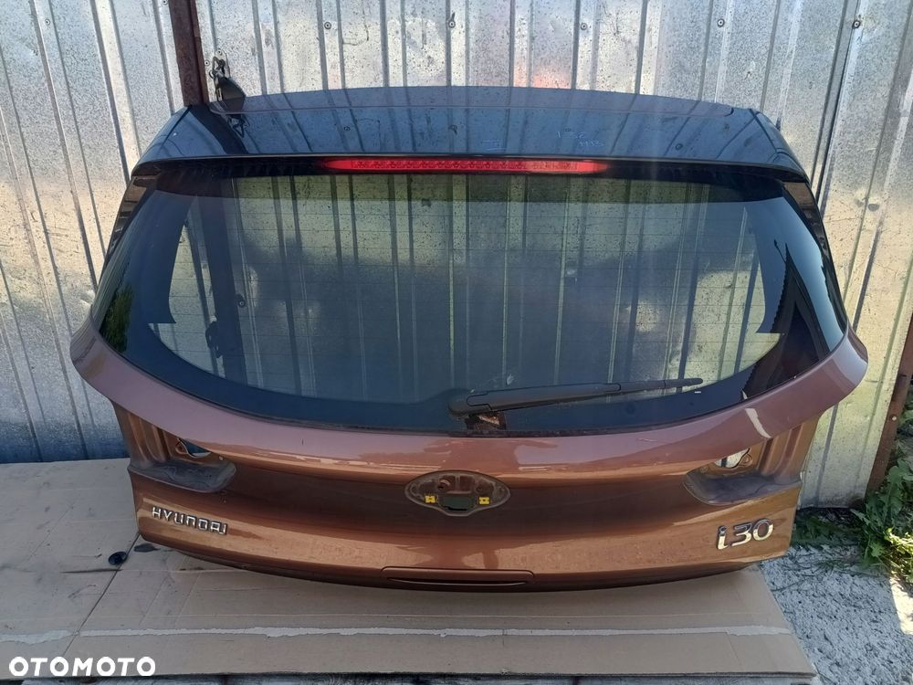 hyundai i30 iii 17r- klapa bagażnika tył hb pf8 oryginalny lakier - 7