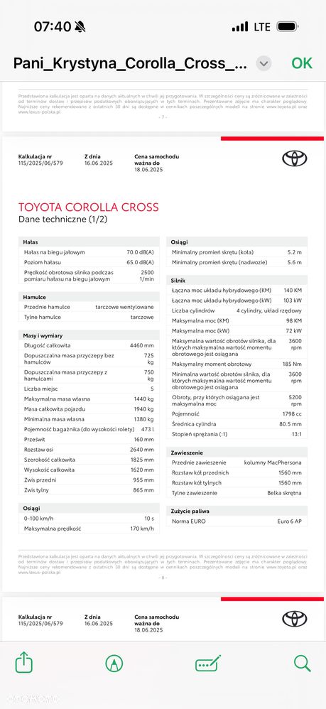 Toyota Corolla Cross 1.8 Hybrid Style - 15