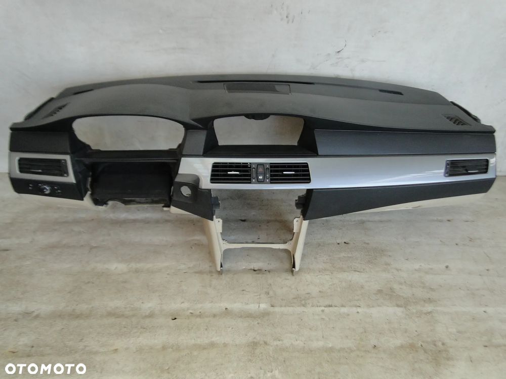 BMW 5 E60 E61 LIFT DESKA KONSOLA PODUSZKI AIRBAG PASY NAPINACZE SENSOR KOMPLET ORYGINAŁ EUROPA - 14