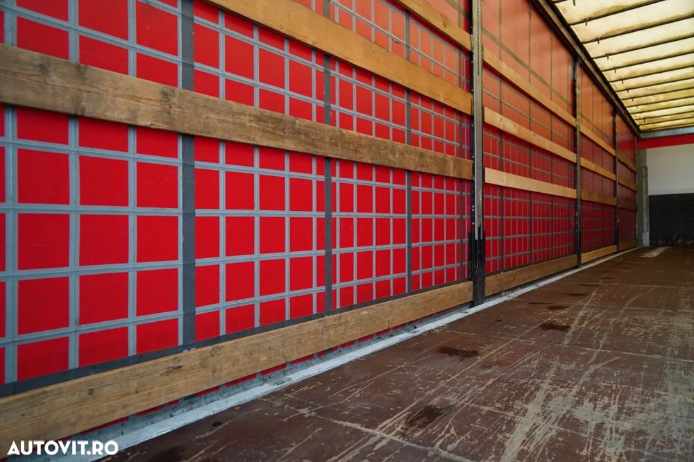 Schmitz Cargobull / SEMIREMORCĂ CU PRELATĂ (CURTAINSIDER) / STANDARD / CUTIE PENTRU PALETI / PRELATĂ RANFORSATĂ / - 18