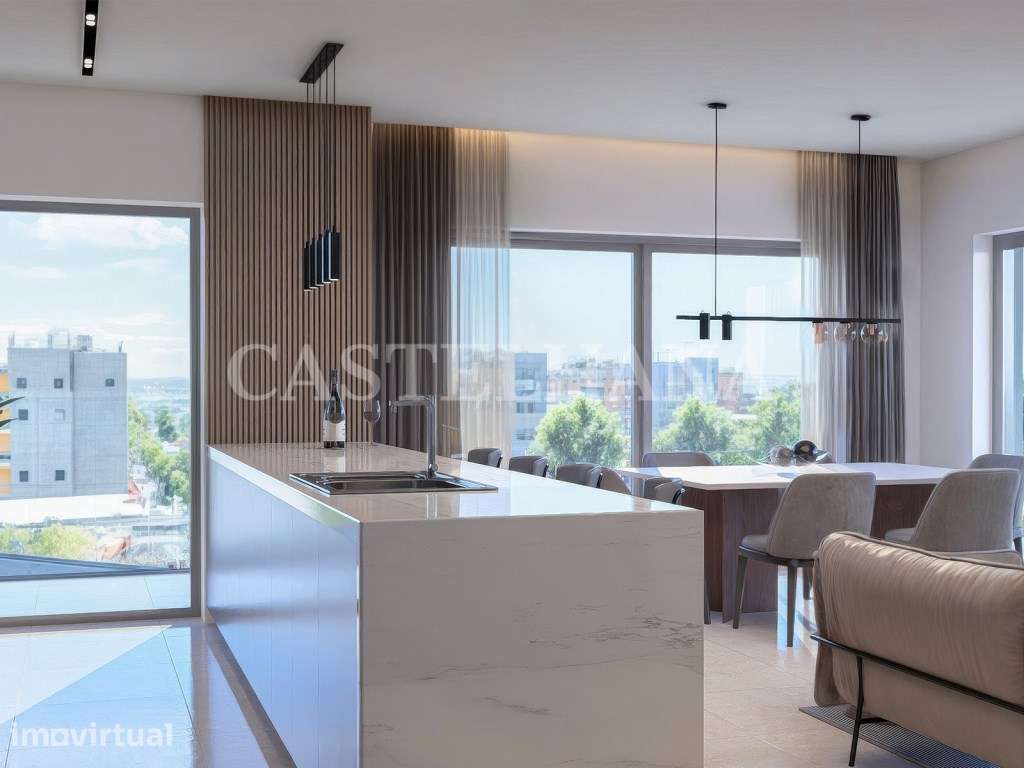 Apartamento T3 com jardim e piscina em novo empreendimento no Algarve - Grande imagem: 5/35