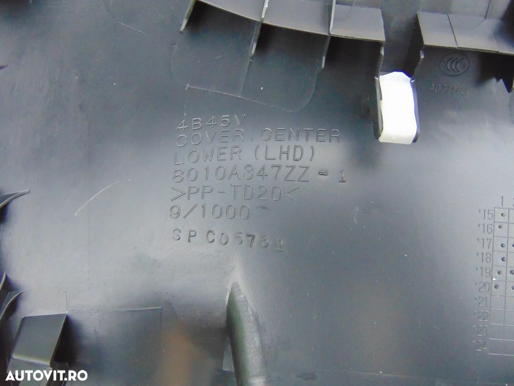 Trim Bord Mitsubishi Outlander 3 an 2015-2023 cod 8010a347 ornament panel bord outlander 3 - 2