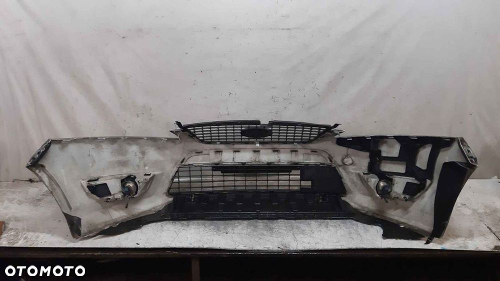 + ZDERZAK PRZÓD PRZEDNI DO FORD MONDEO MK4 VI SREBRNY HALOGENY - 5