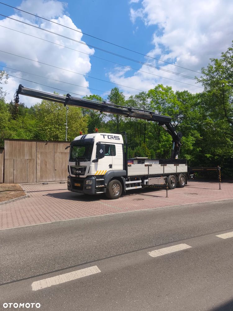 MAN TGS 26.400 hiab 377 6x2 HDS Żuraw - 5