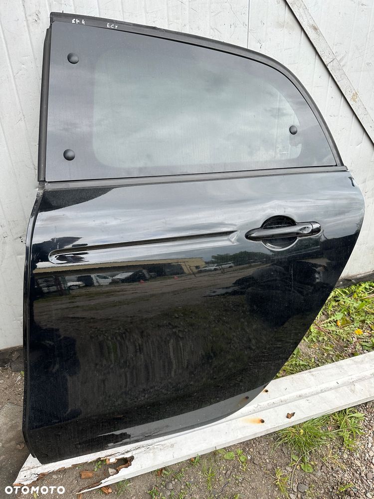 SMART 453  FORFOUR drzwi lewe czarne zlote szyba zamek podnośnik - 1