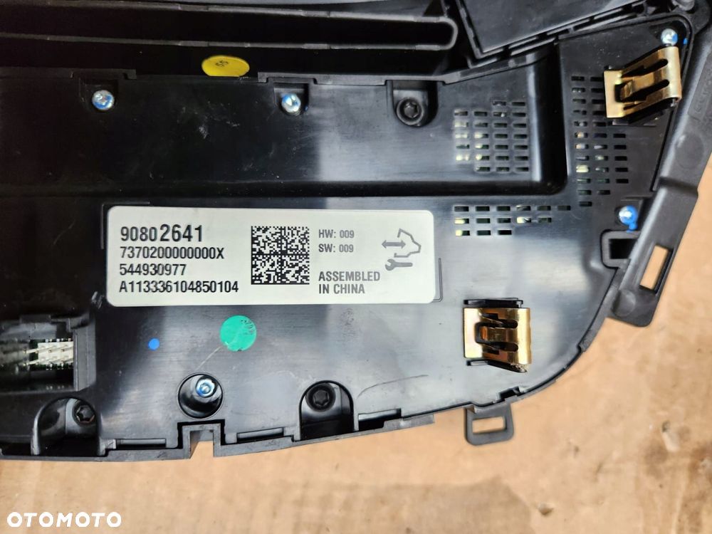 panel klimatyzacji opel insignia a 13-17 90802641 - 3