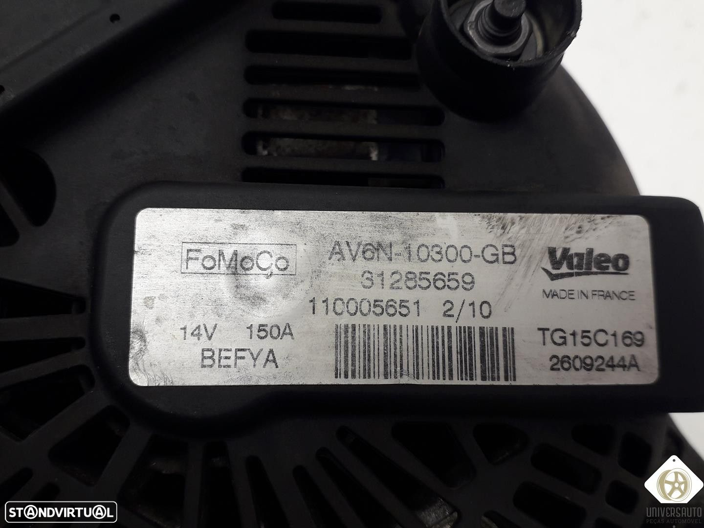 ALTERNADOR FORD FIESTA VI 2010 - 4