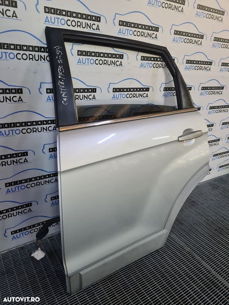 Usa Stanga Spate Chevrolet Captiva Facelift 2011 - 2014 SUV 4 Usi ARGINTIU (973) ÎNDOITĂ - 4