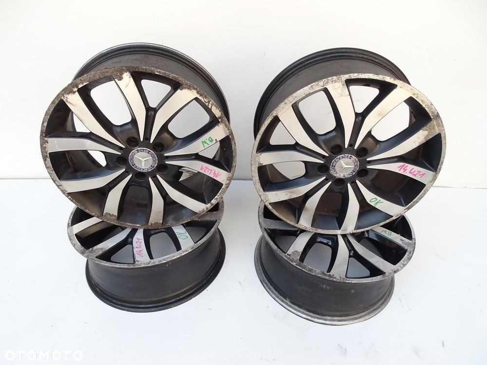 ALUFELGI FELGI 18 5x112 7,5 ET 52 A2464012102 MERCEDES A W176 W177 W246 CLA - 2