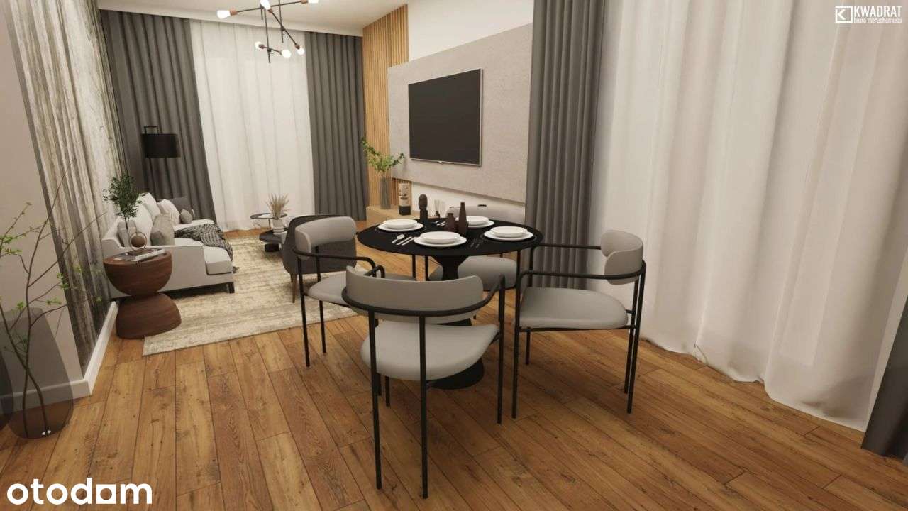 2 pok. w nowej inwestycji na Węglinie,43m2,II kw 2