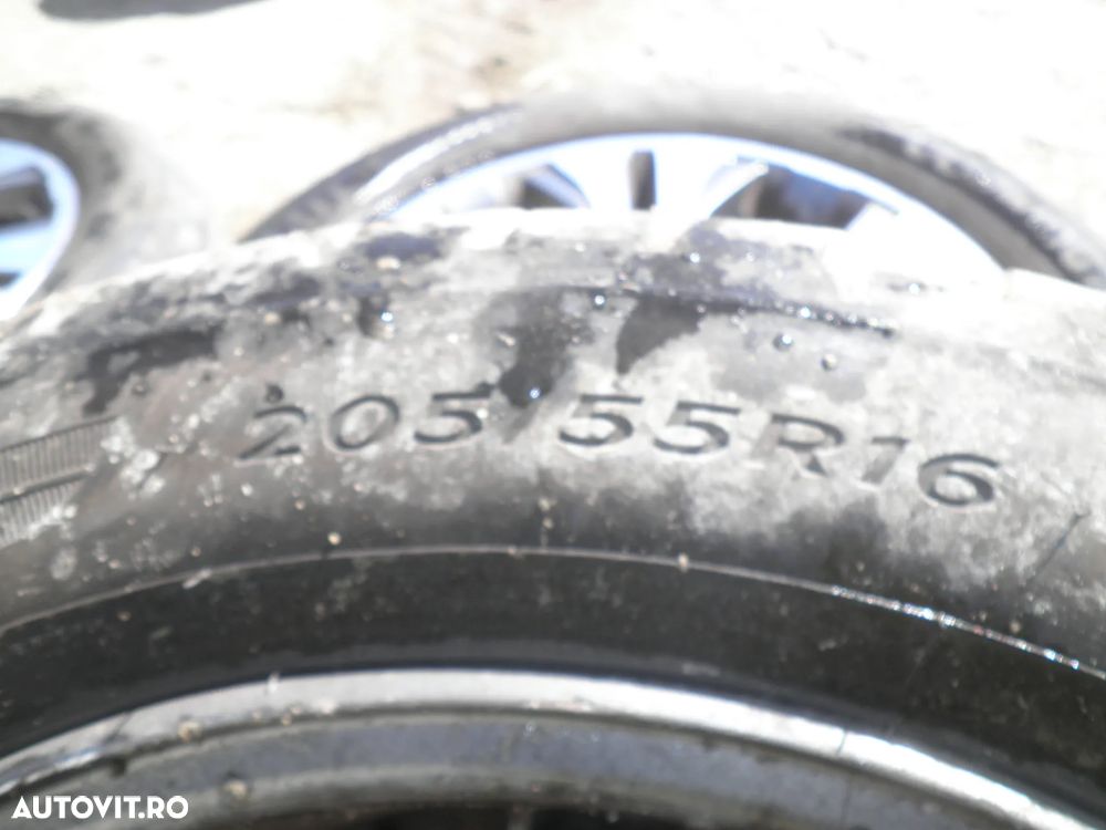 Jante 16" cu anvelope 205/55/R16 Kia Venga 6J ET51 52910-1P650 - 9