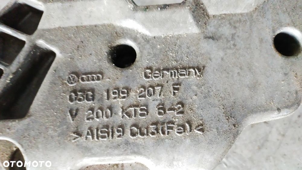 AUDI A3 S3 8P ŁAPA / MOCOWANIE SILNIKA 03G199207F - 2