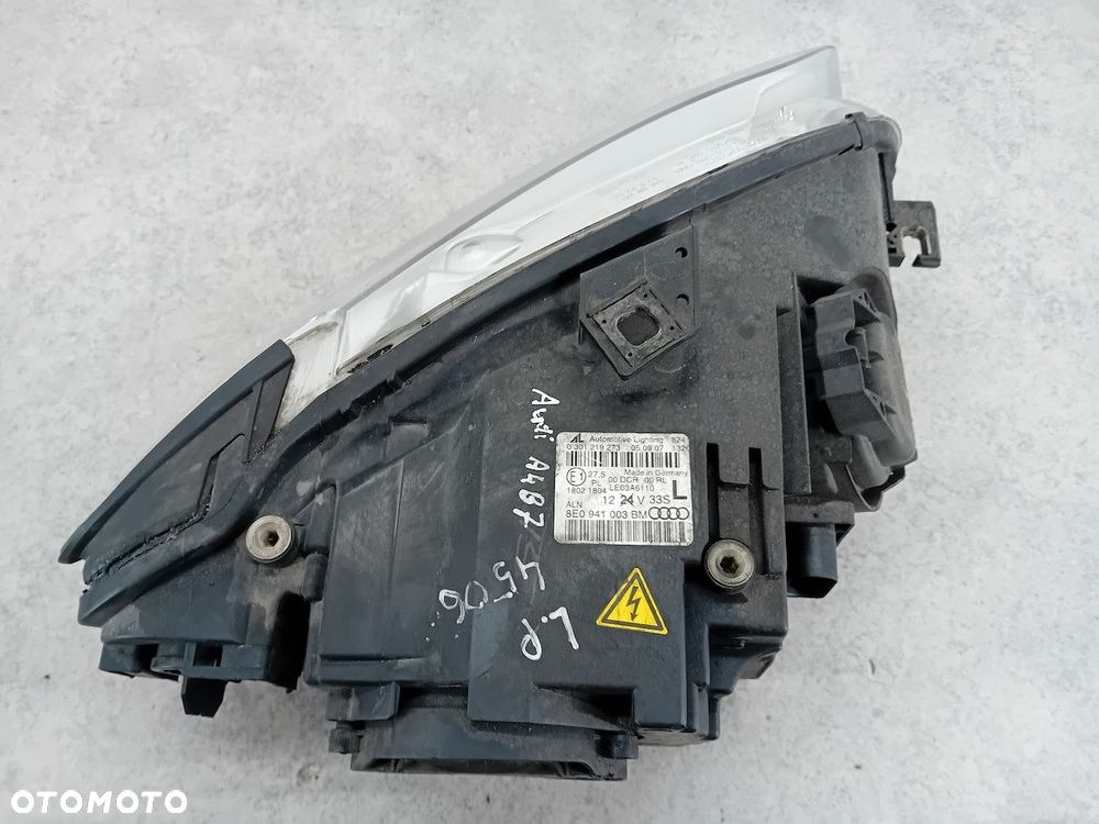 LAMPA PRZÓD LEWA XENON AUDI A4 B7 8E0941003BM 0301219273 - 9