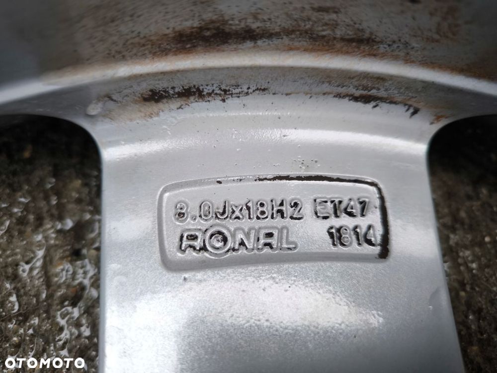 FELGA ALUMINIOWA AUDI VW SEAT SKODA 8.0J R18 ET47 8K0601025CK Z*28* OK - 11