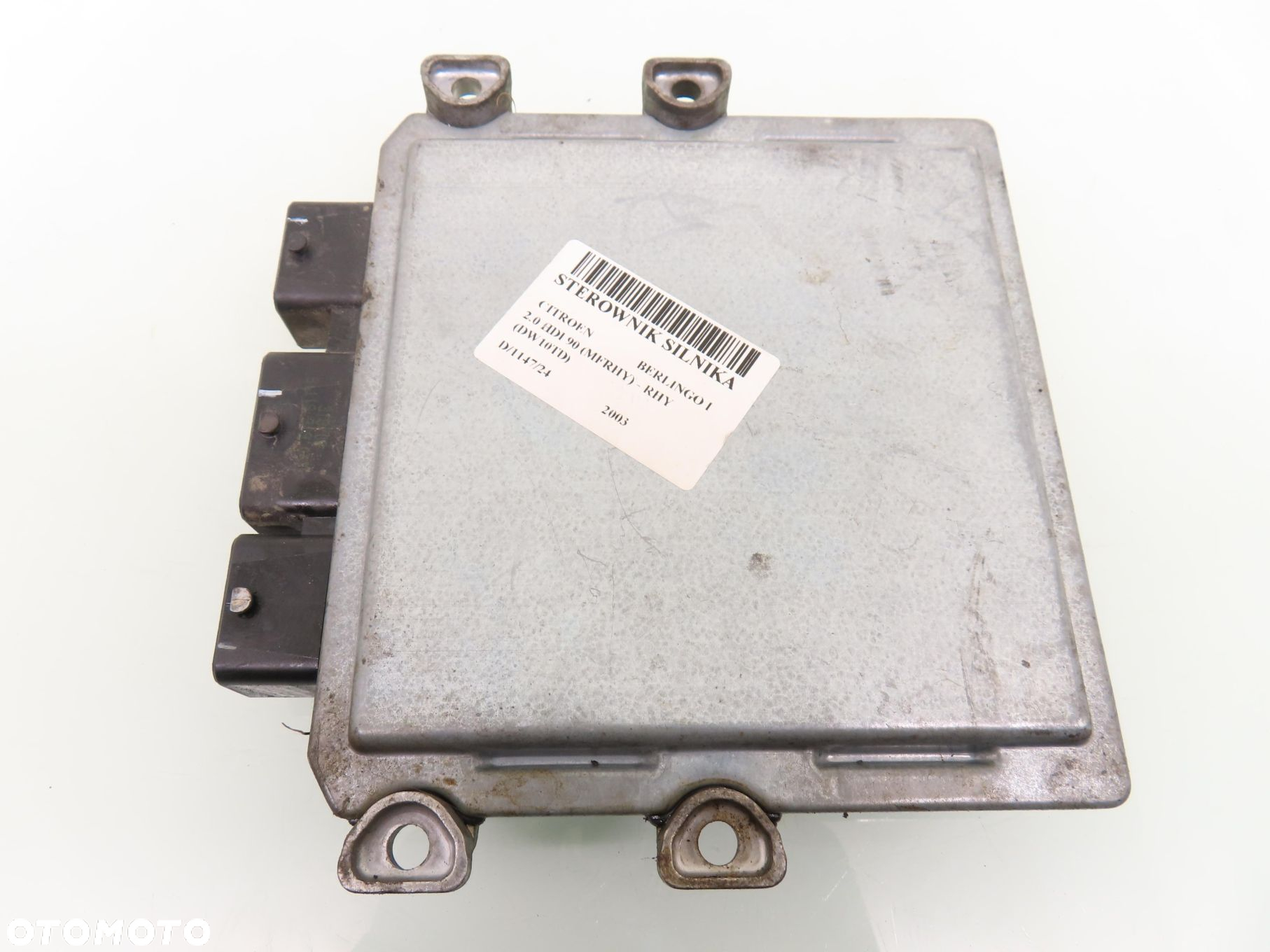 STEROWNIK CITROEN BERLINGO I 2.0 HDI 5WS40146AT SW9653205080 HW9647423380 - 2