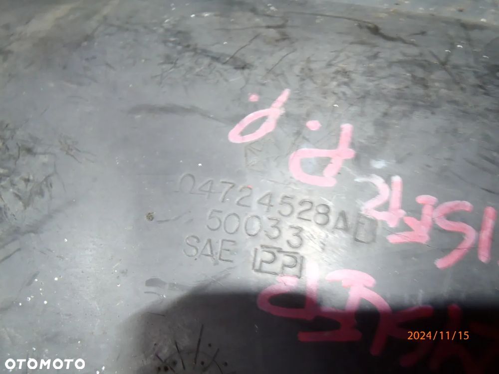 nadkole zakole osłona błotna chrysler pt cruser oryginał - 10