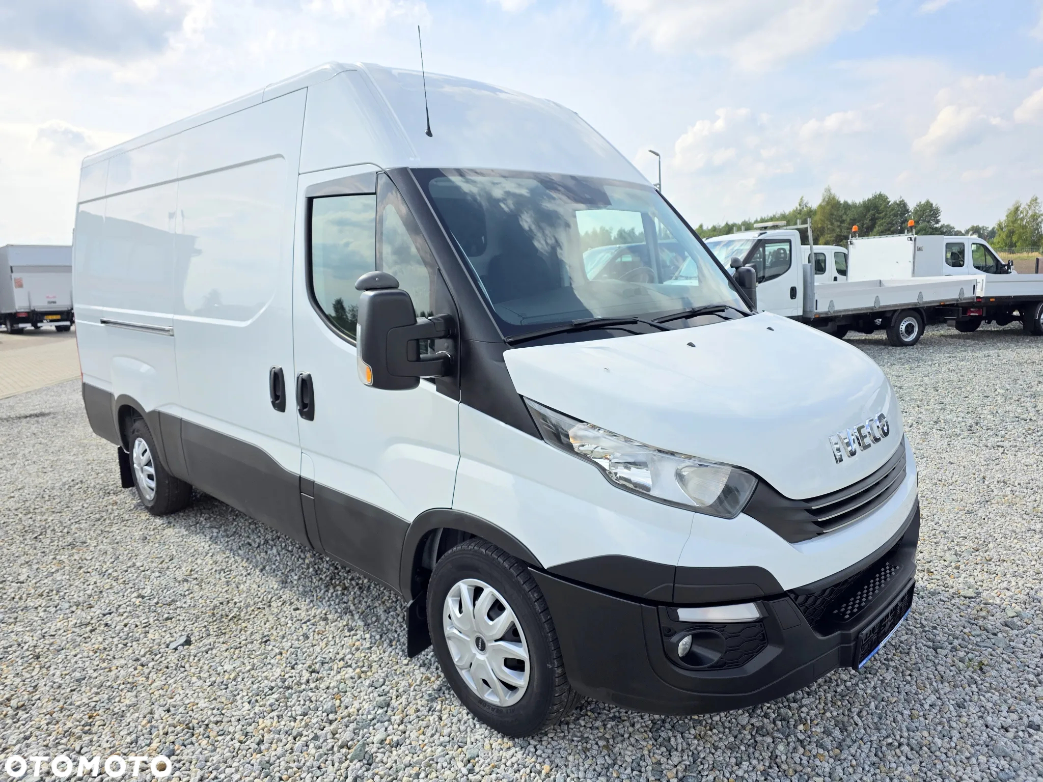 Iveco 35-160  2,3 HPI 160 KONNY ŚREDNIAK WYSOKI KLIMA WEBASTO 2 X BOCZNE DRZWI 8 BIEGOWY HIMATIC GWARANCJA - 7