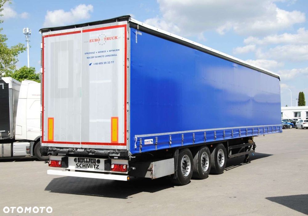 Schmitz Cargobull SCS kurtyna, podnoszona oś - 3