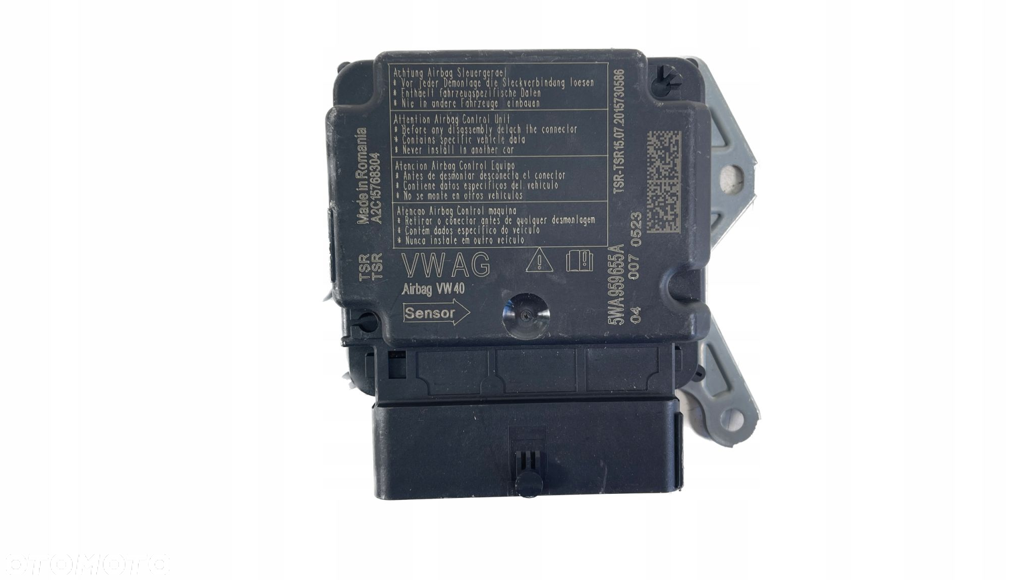$ VW SEAT SKODA SENSOR PODUSZEK AIRBAG 5WA959655A - 2