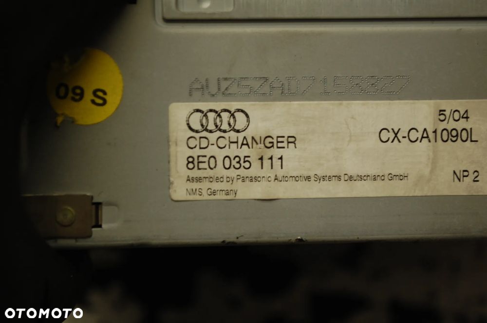 ZMIENIARKA PŁYT CD 8E0035111 AUDI A4 B6 B7 8E0035111D - 3