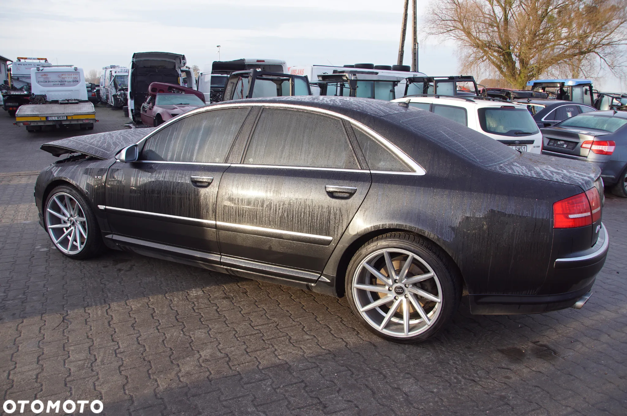 Auto w całości na części 692 106 889 Audi S8 D3 5.2 V10 Lift silnik skrzynia drzwi klapa fotele kanapa panel mmi kierownica amortyzator kompresor zawieszenia ćwiartka - 9