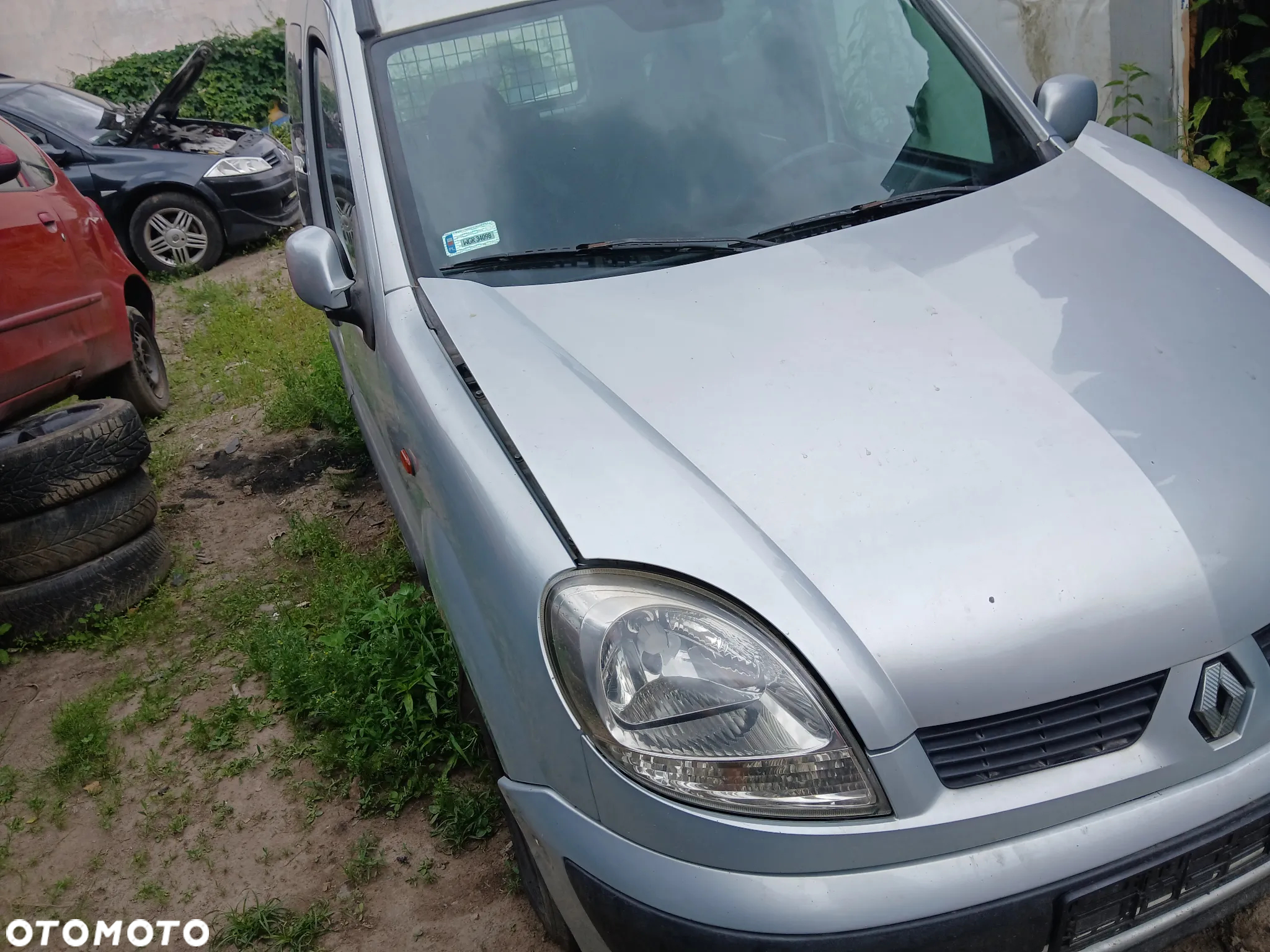 renault kangoo I lift TEB64 5D maska pokrywa silnika klapa bagażnika zderzak lampa reflektor pas - 2