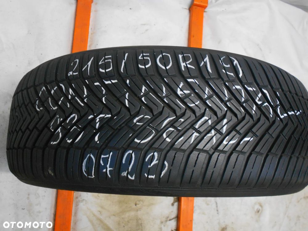 OPONA POJEDYNKA  215/50R19 CONTINENTAL ALLSEASON CONTACT SEAL DOT 0723 7.5MM - 1