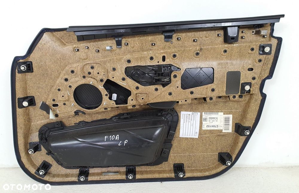 TAPICERKA BOCZEK DRZWI LEWY PRZÓD BMW 5 F10 EUROPA - 5