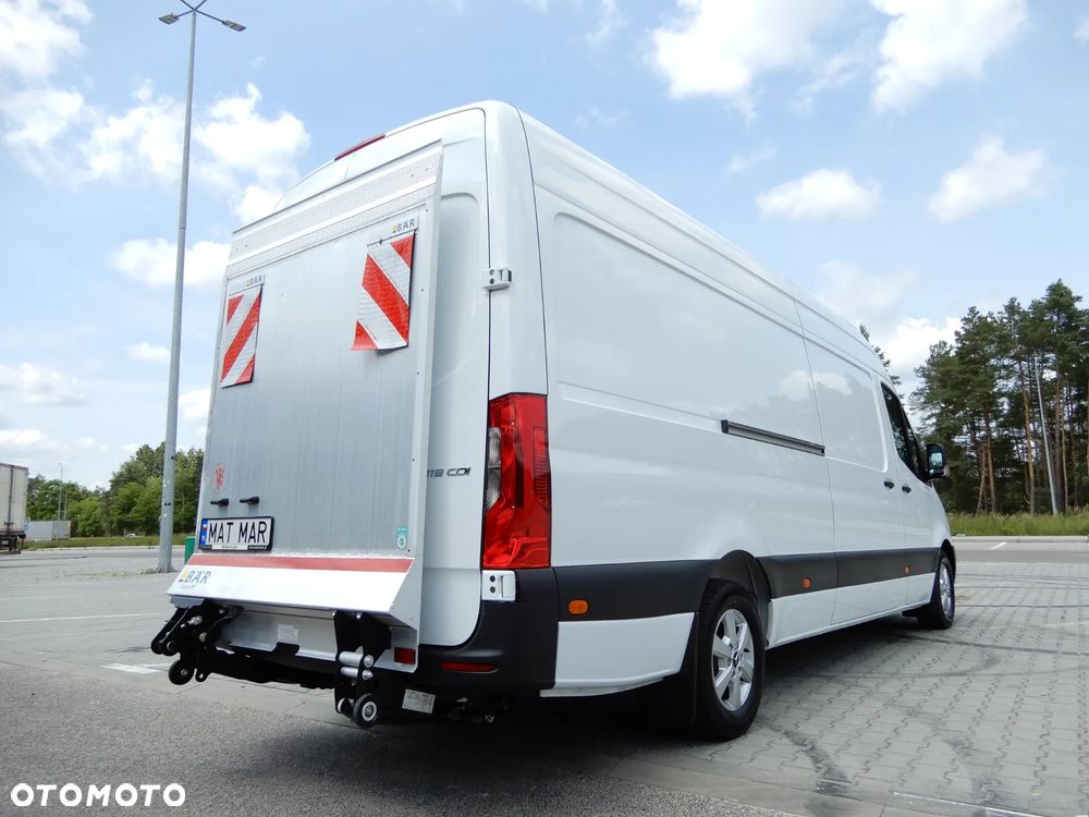 Mercedes-Benz SPRINTER 319 CDI 3.0 V6 190 KM Winda Załadowcza BÄR 600 Kg Udźwig Furgon Blaszak Maxi 4325 mm 1095 Kg Ładowności Wzmacniany Stan Jak Nowy UNIKAT MEGA OKAZJA POLECAM - 9