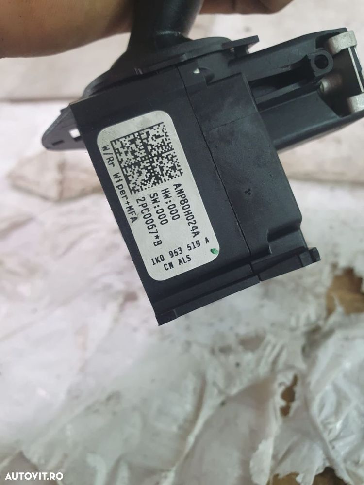 Maneta stergatoare stergator 1k0953519a Volkswagen Jetta 5 [2005 - 20 - 1