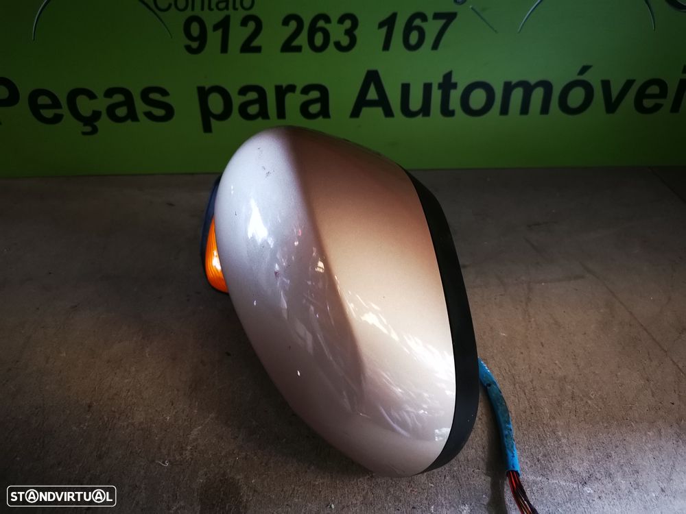RENAULT MODUS RETROVISOR REBATÍVEL ESQUERDO - ER196 - 2