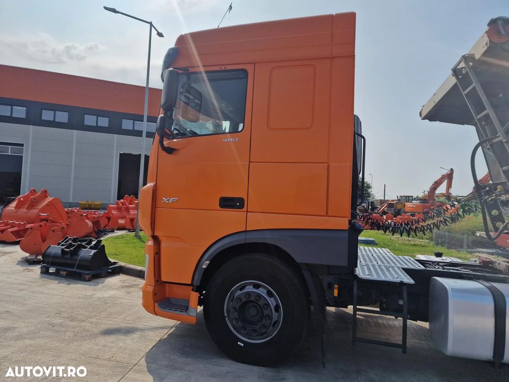 DAF XF 480, 2020, 544.645km, KIT BASCULARE, 28.900 EUR+Tva, Cutie automata+RETARDER 6 trepte, Aer conditionat stationare, anv 70% ok, rezervor 600l, Carte Identitate, Statie radio, Parasolar exterior, faruri ceata,posibilitate leasing 4 ani,28900eur+tva - 3