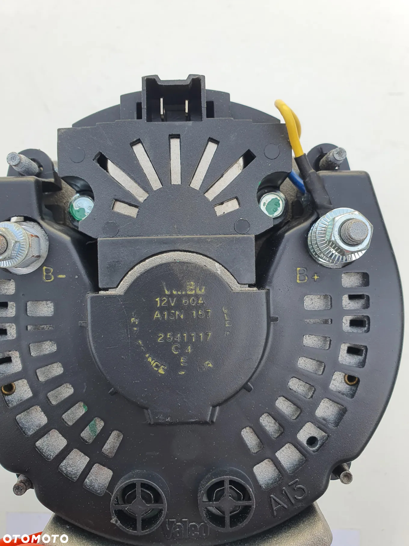 Alternator 14 V, 60 A, Bosch 0986037321, Renault 19, Rapid, Clio, BEZ ZWROTU / KAUCJI - 5