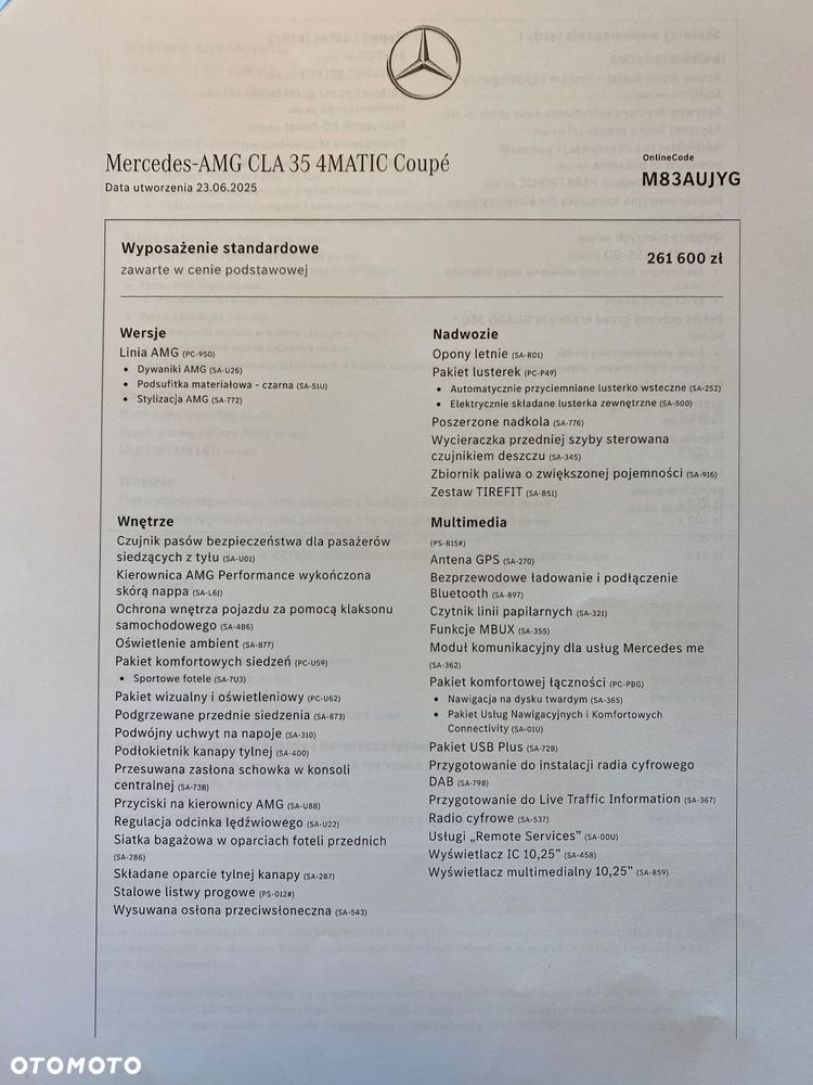 Mercedes-Benz CLA AMG 35 mHEV 4-Matic 8G-DCT - 37