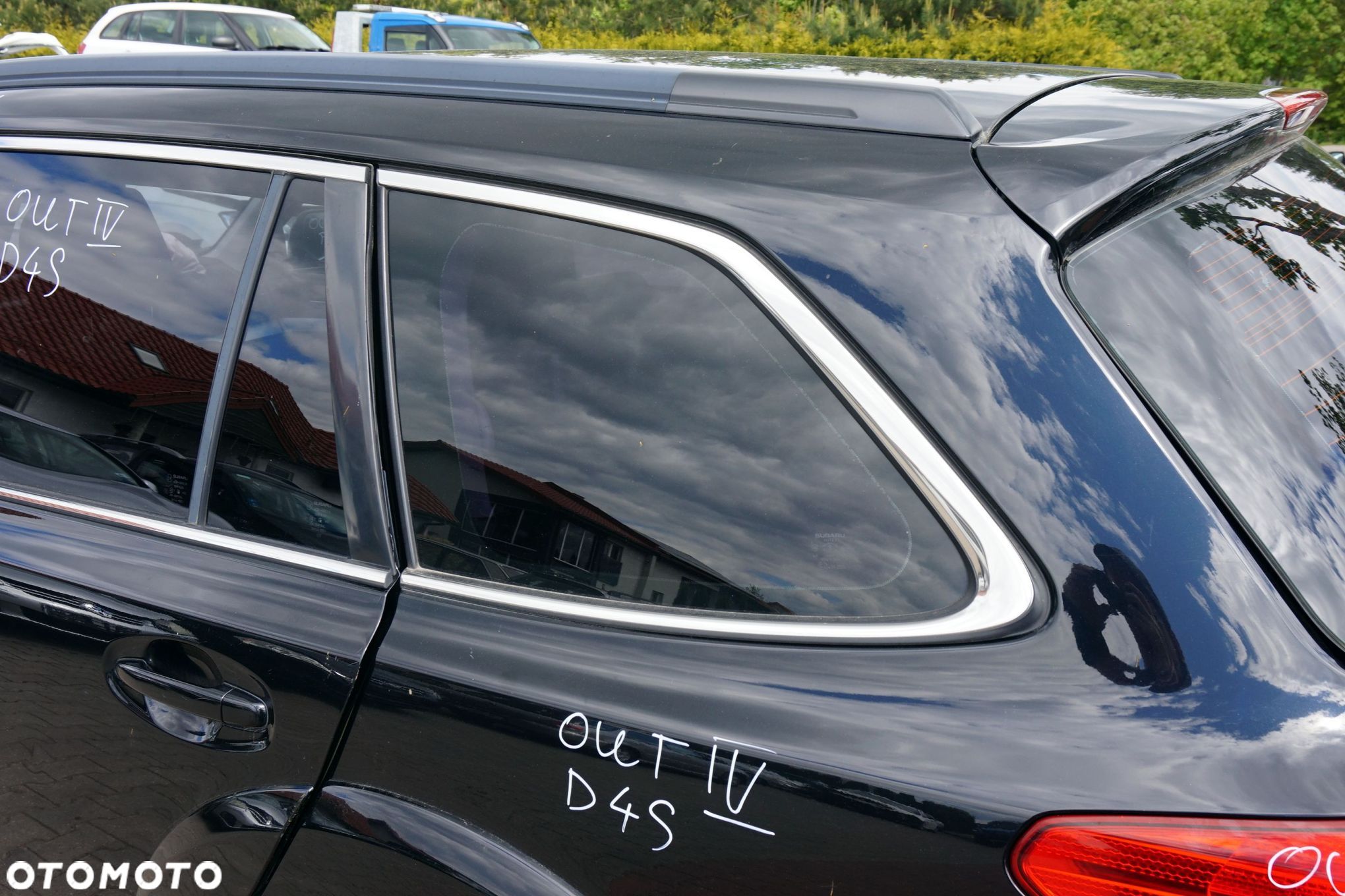 SZYBA KAROSERYJNA TYLNA LEWA BOCZNA OUTBACK IV BR KOMBI 65209AJ010 SUBARU 2009-2014 - 1