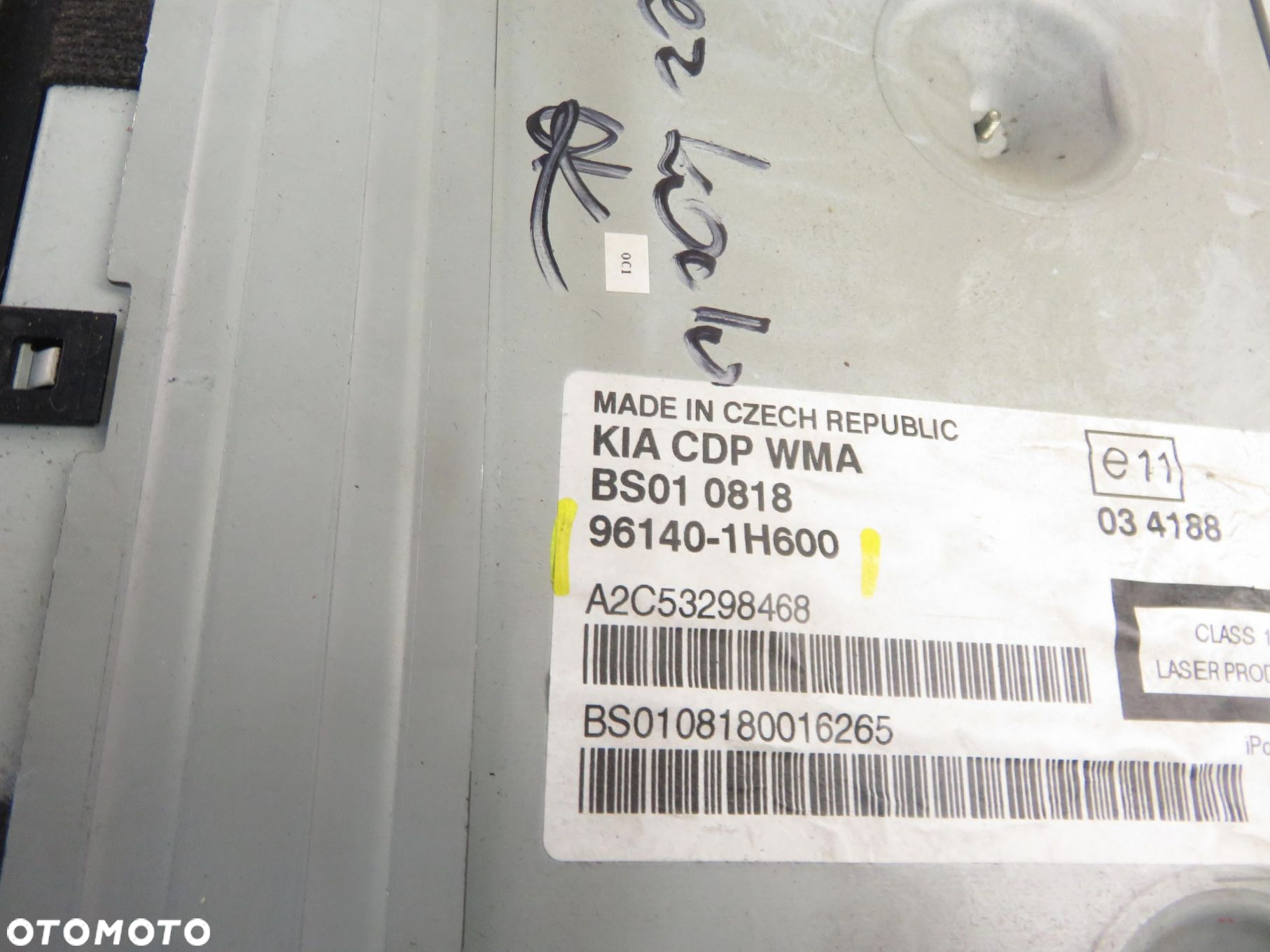 RADIO KIA PRO CEE'D I (ED) 961401H600 - 6