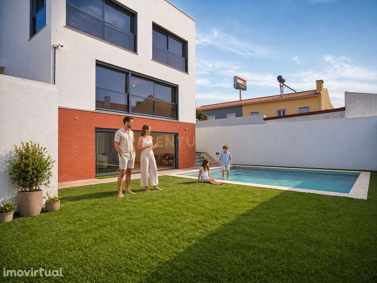 T5 com piscina e elevador em Tires — a casa familiar ideal perto de es - Grande imagem: 4/60