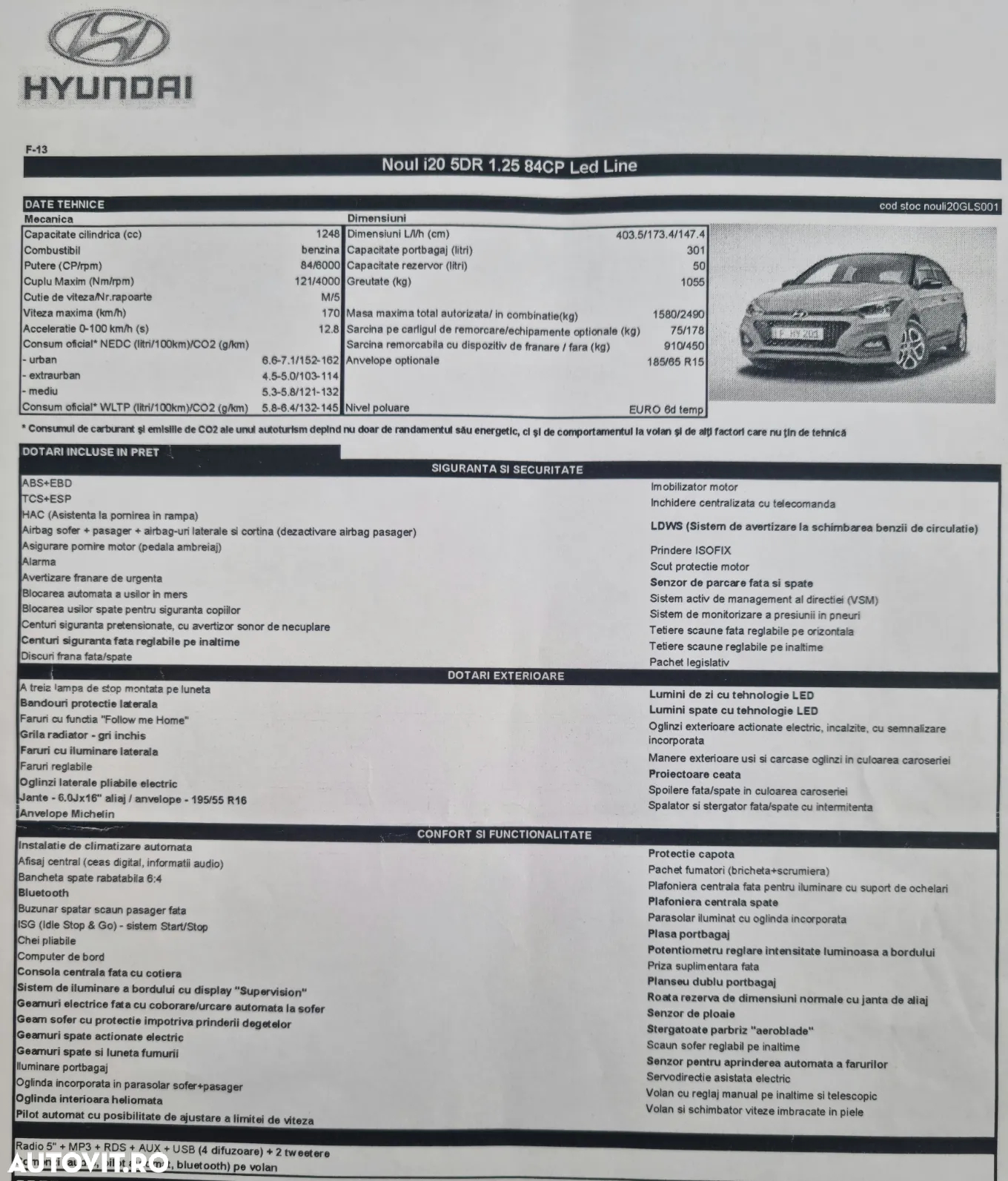Hyundai i20 1.25 M/T LED Line - 8