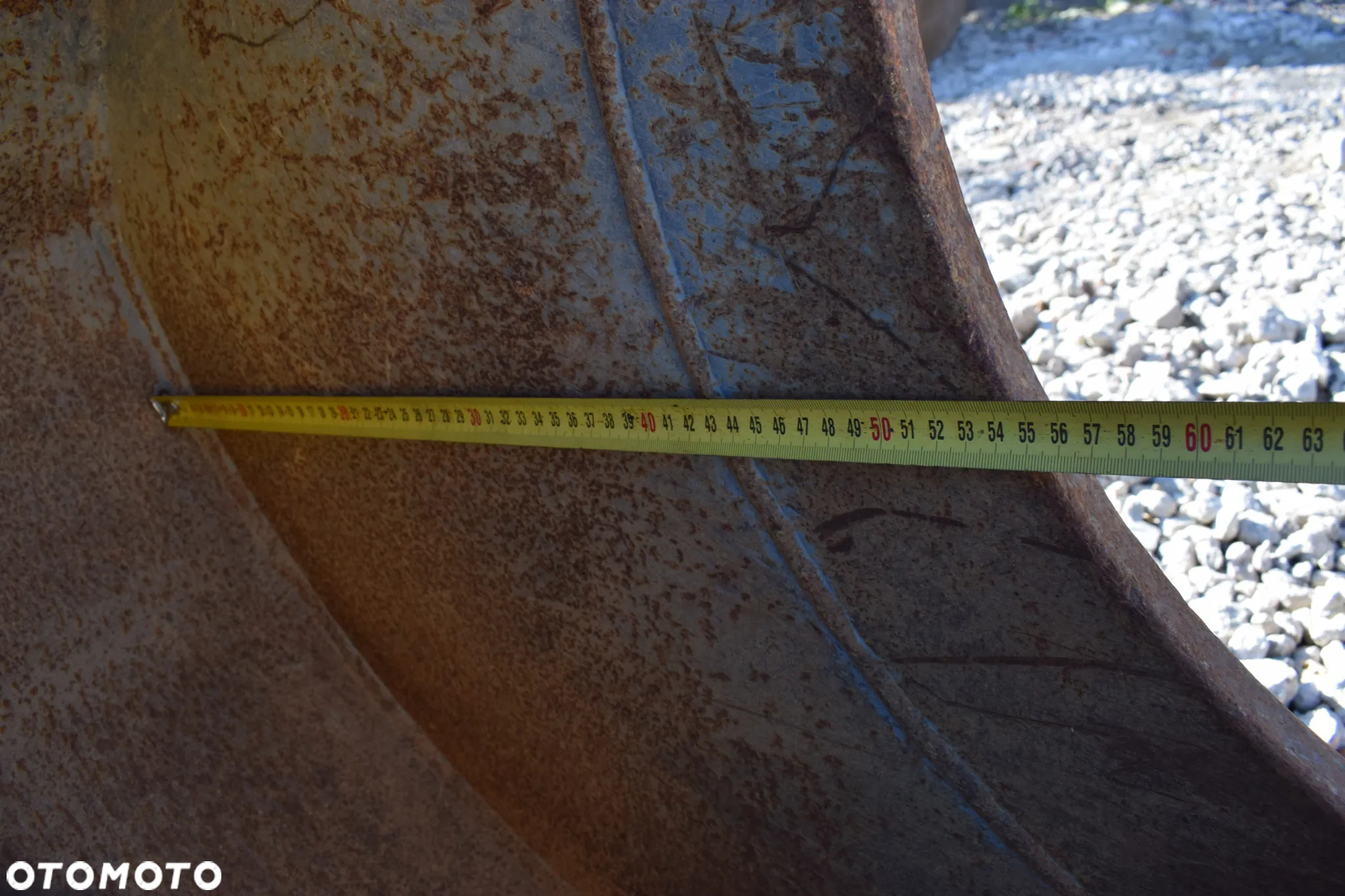 Łyżka kopiąca długa na złącze s60 z lemieszem * 85 CM * S60 * 0.8m * - 11