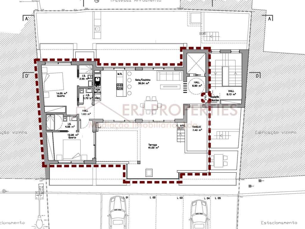 Excelente apartamento T2 em Tavira - Grande imagem: 2/6