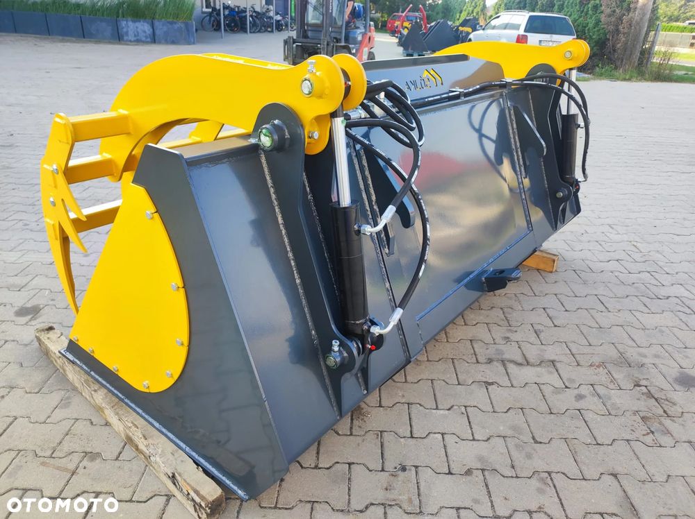 OKAZJA! RATY 0%! Łyżko-krokodyl, ząb palony, 240 cm, do ładowarki JCB Claas Manitou Merlo Matbro New Holland - 4