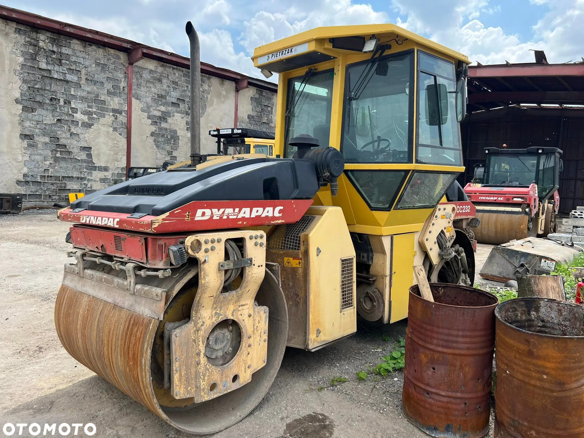 Dynapac CC232 BEBNY DZIELONE , WIBRACJA , TALERZ ODZIELAJACY - 11
