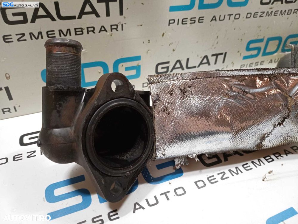 Teava Conducta Flansa Tub Tubulatura Apa Vas Termostat Citroen Berlingo 2.0 HDI 1999 - 2012 [M6431] - 3