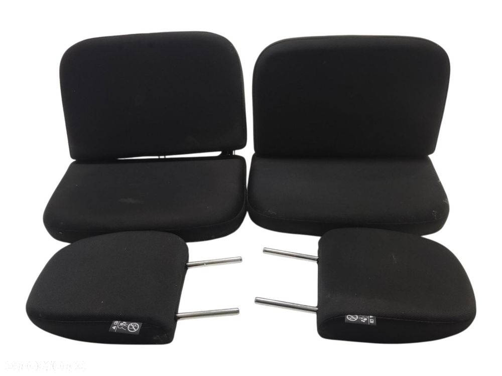 FOTELE TYŁ TYLNE ZAGŁÓWKI NISSAN NAVARA IV D23 NP300 2015-2022 KING CAB - 1